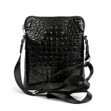 Premium Embossed Crocodile Texture Men'S